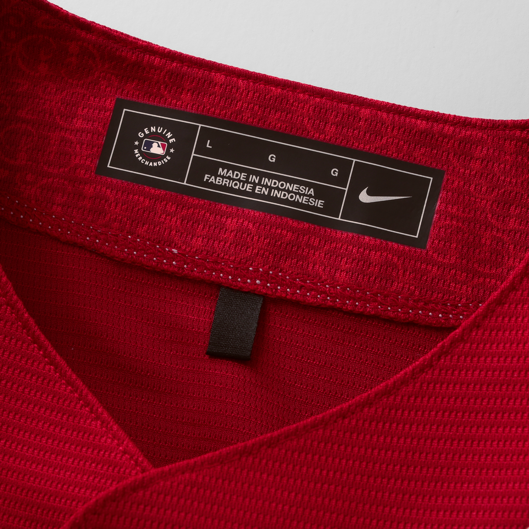 Men's Texas Rangers Joc Pederson Red 2026 City Connect Stadium MLB Baseball Jersey - view 4
