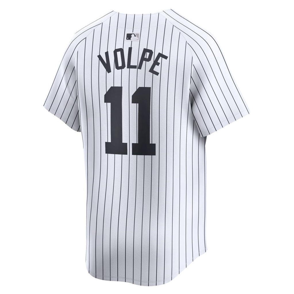 Men's New York Yankees Anthony Volpe White Home Limited MLB Baseball Jersey - view 6