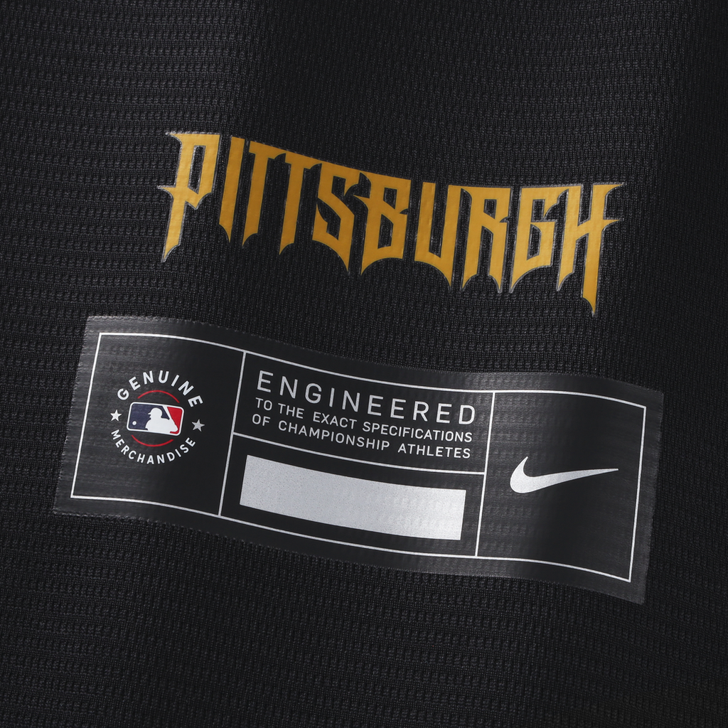 Men's Pittsburgh Pirates Konnor Griffin Black 2026 City Connect Stadium MLB Baseball Jersey - view 7