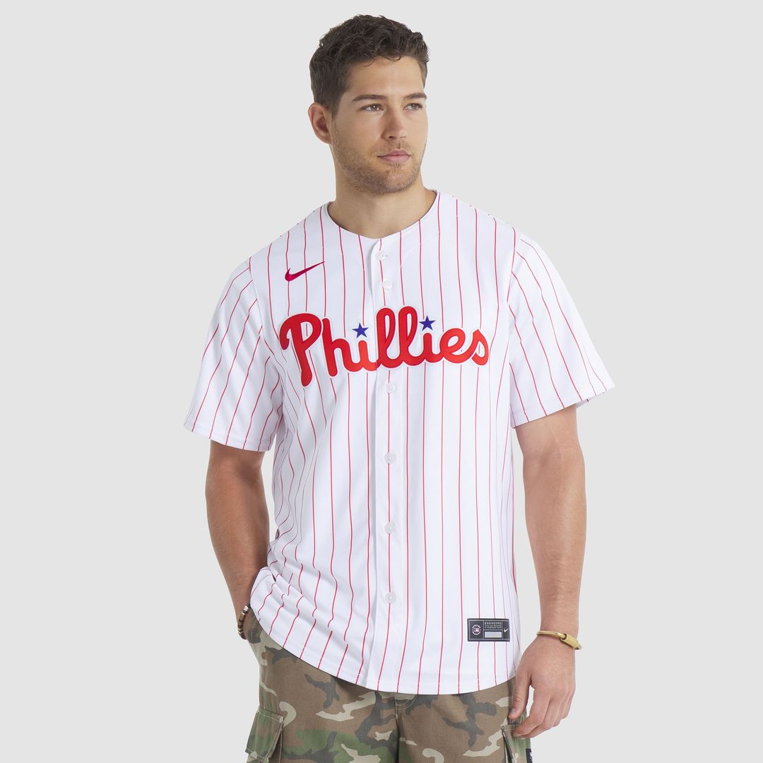 Men's Philadelphia Phillies Bryce Harper White Home Limited MLB Baseball Jersey - view 4