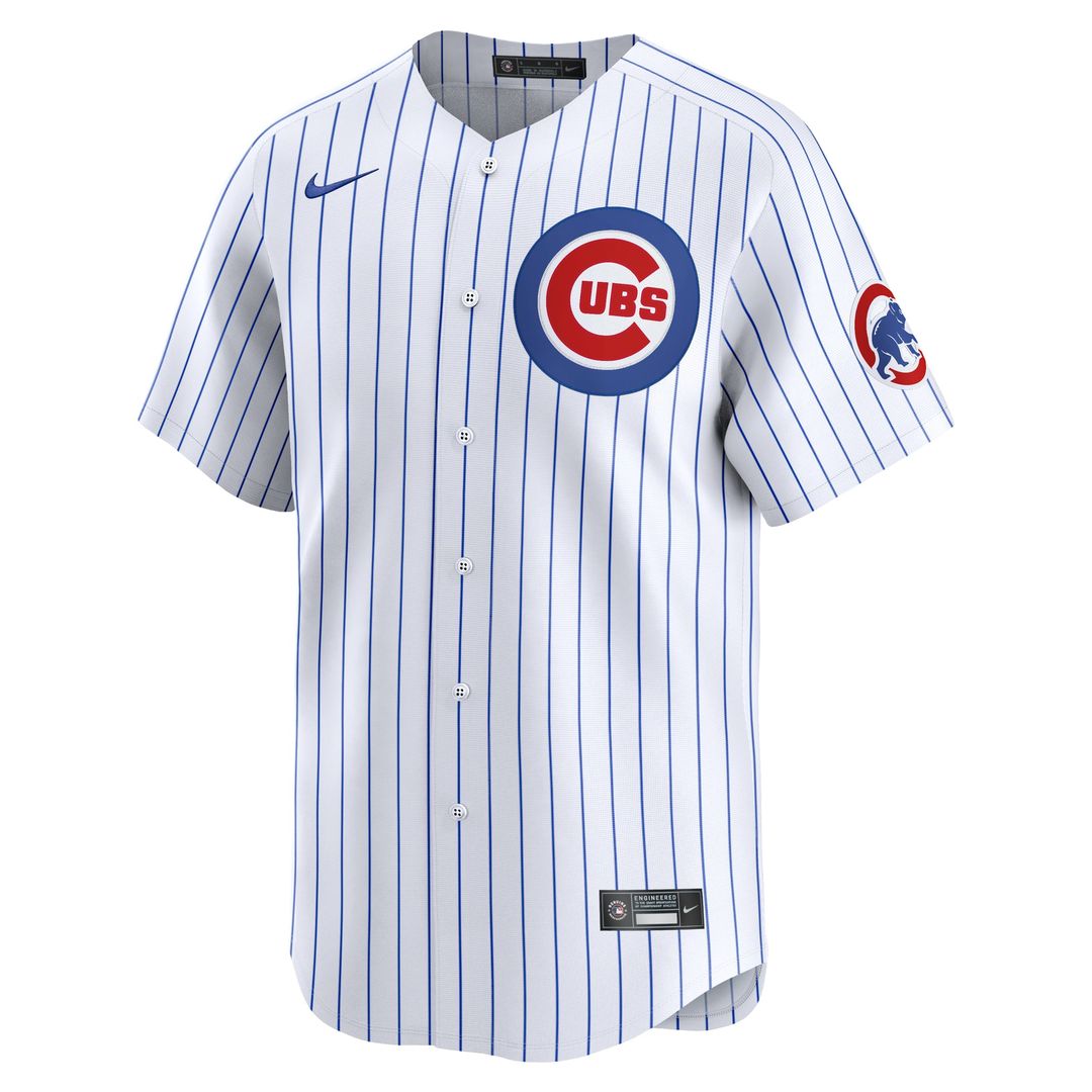 Men's Chicago Cubs Dansby Swanson White Home Limited MLB Baseball Jersey - view 2