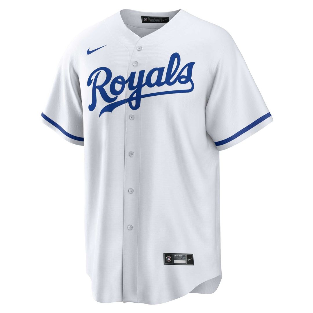 Men's Kansas City Royals Josh Taylor White Home Replica MLB Baseball Jersey - view 2