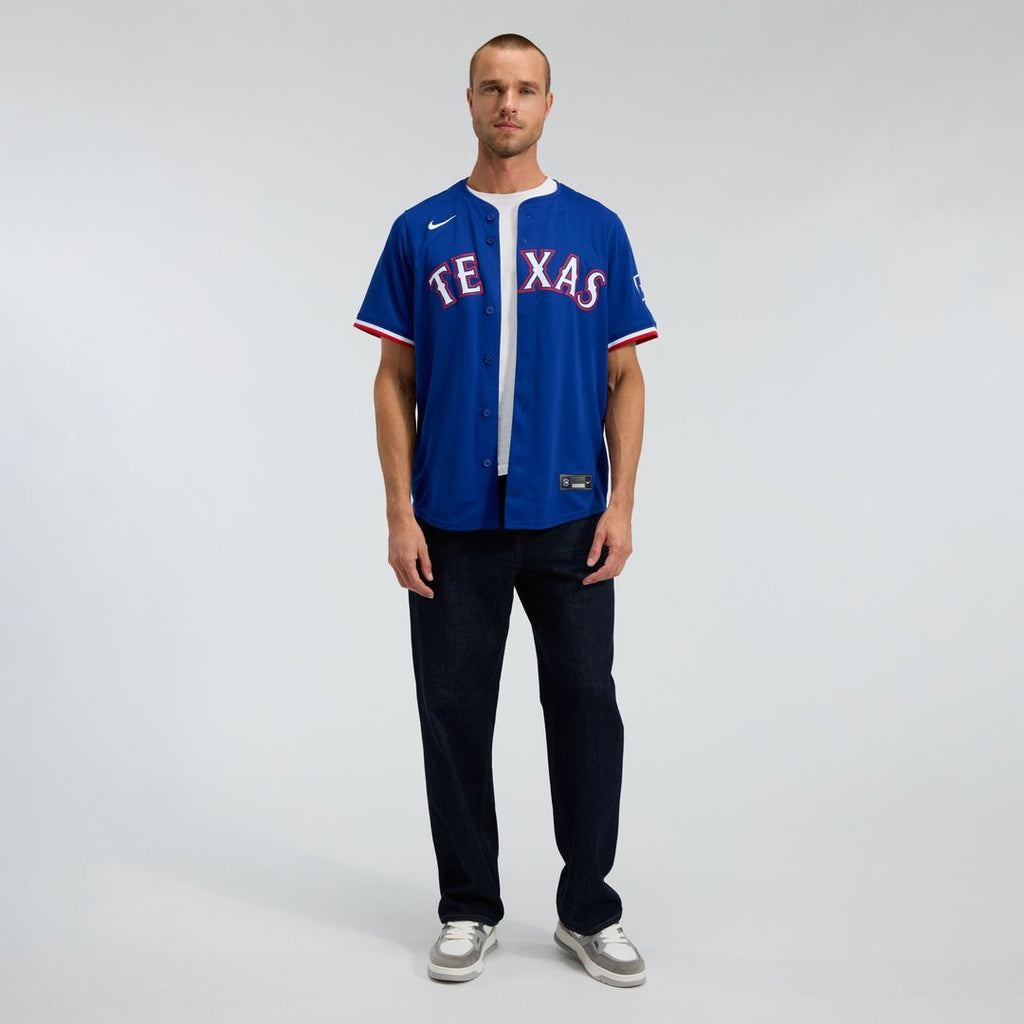 Men's Texas Rangers Corey Seager Royal Alternate 2 Limited MLB Baseball Jersey - view 5