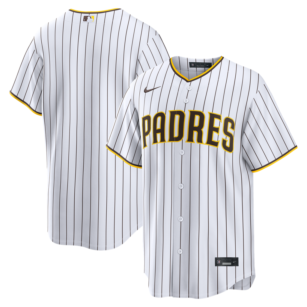 Men's San Diego Padres White Home Replica MLB Baseball Jersey - view 1