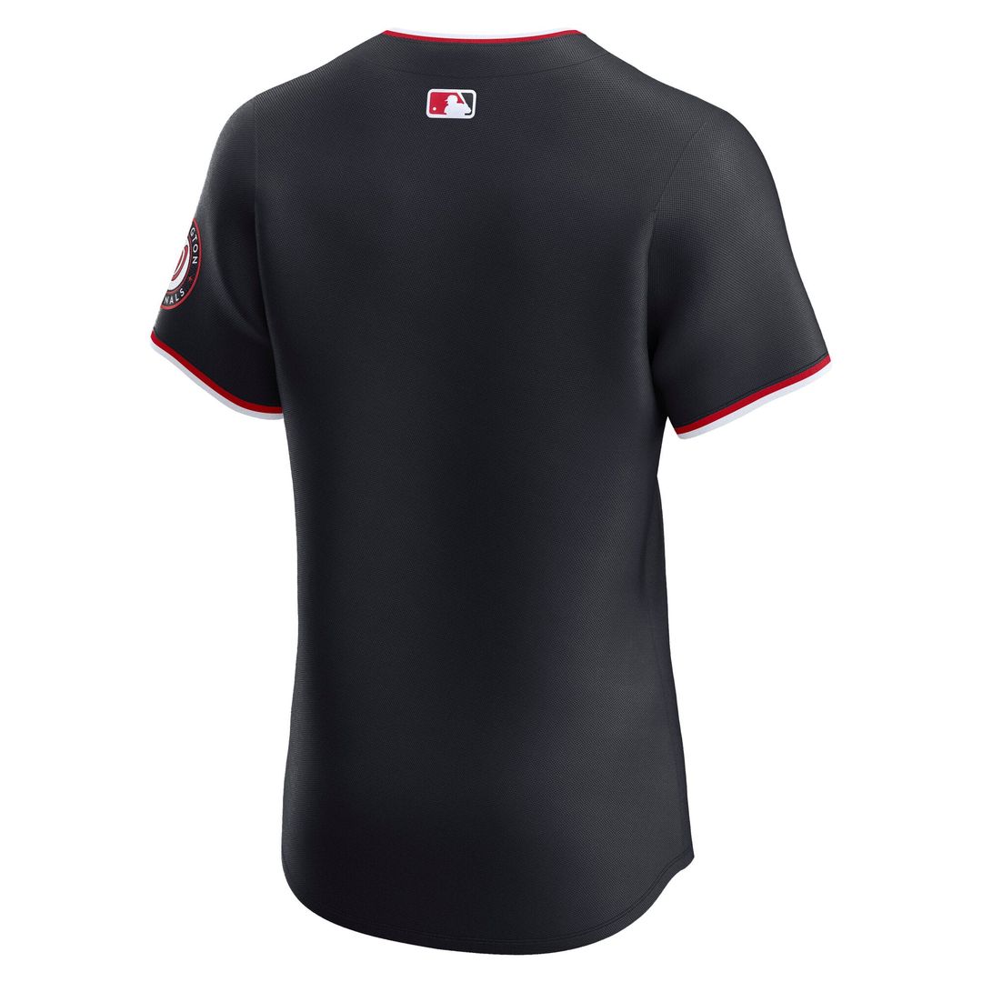 Men's Washington Nationals Navy Alternate Elite MLB Baseball Jersey - view 3