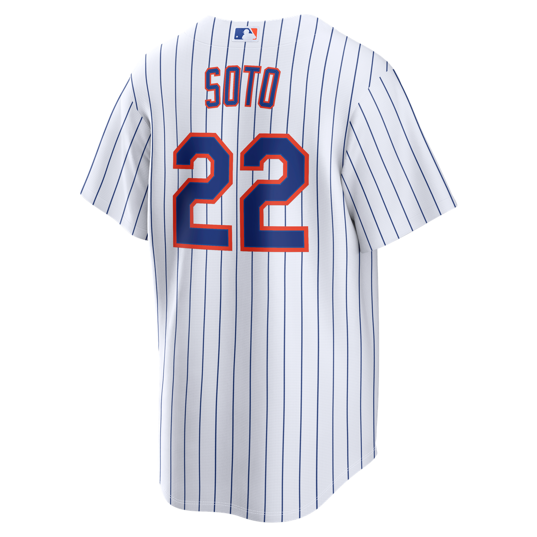 Men's New York Mets Juan Soto White Home Replica MLB Baseball Jersey - view 3