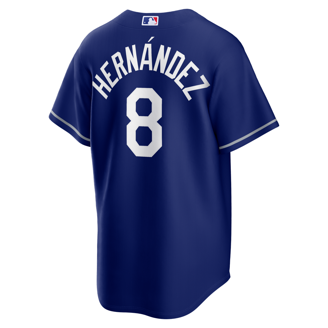 Men's Los Angeles Dodgers Enrique Hernández Royal Alternate Replica MLB Baseball Jersey - view 6