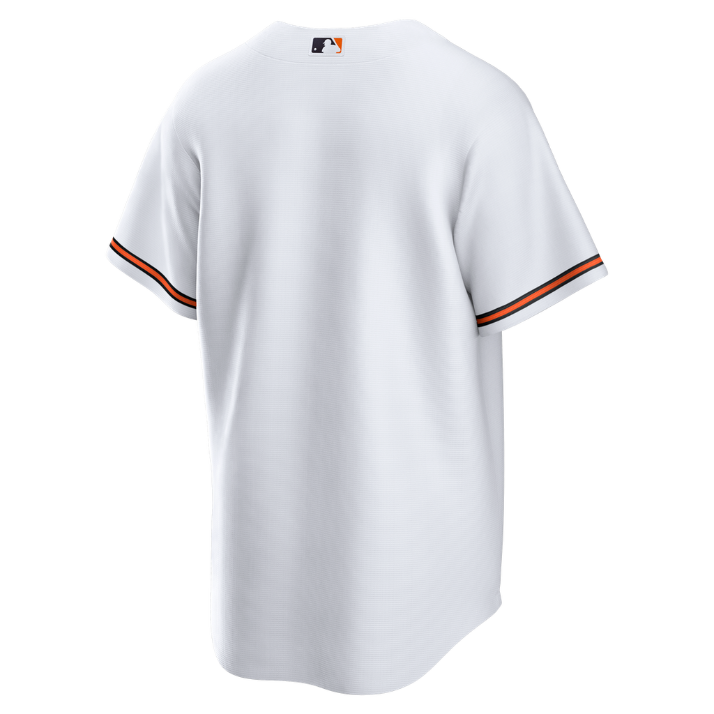 Men's Baltimore Orioles White Home Big & Tall Replica MLB Baseball Jersey - view 3