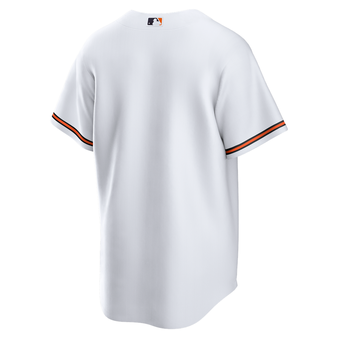 Men's Baltimore Orioles White Home Big & Tall Replica MLB Baseball Jersey - view 3