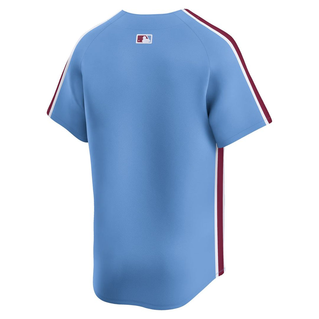 Men's Philadelphia Phillies Light Blue Alternate Limited MLB Baseball Jersey - view 3