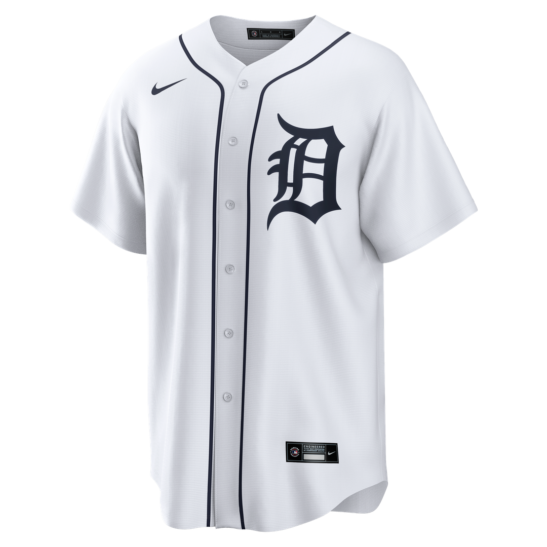 Men's Detroit Tigers Kevin McGonigle White Home Replica MLB Baseball Jersey - view 2