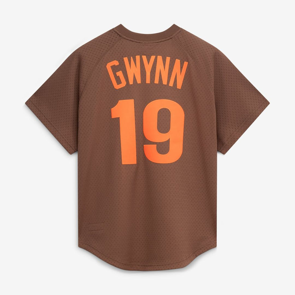 Men's San Diego Padres Tony Gwynn Brown Batting Practice MLB Baseball Jersey - view 3