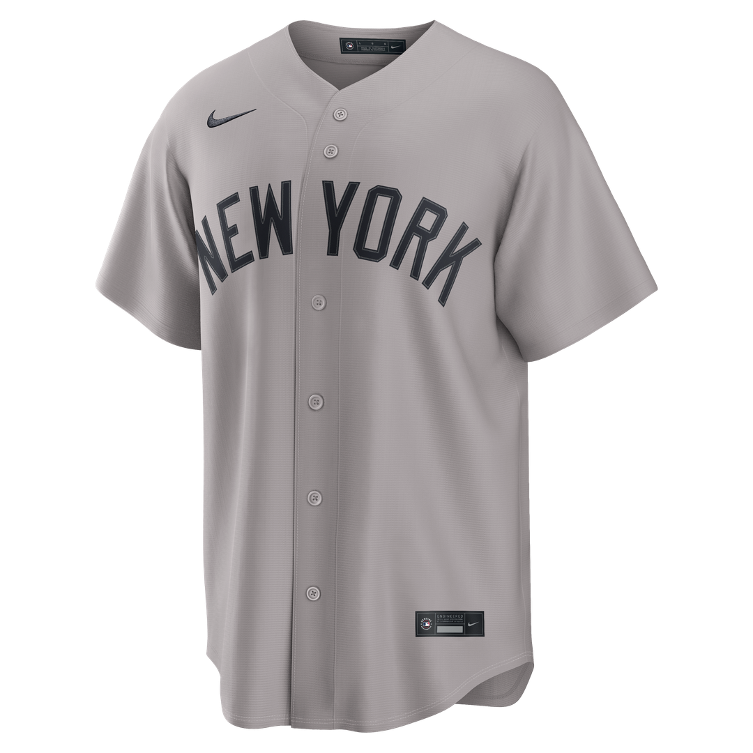 Men's New York Yankees Aaron Judge Gray Road Replica MLB Baseball Jersey - view 5