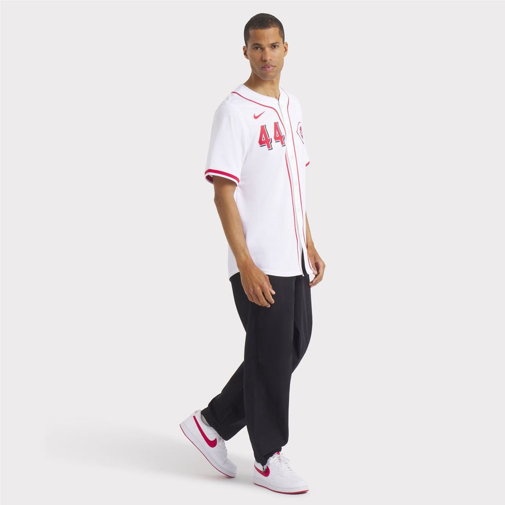 Men's Cincinnati Reds Elly De La Cruz White Home Limited MLB Baseball Jersey - view 8