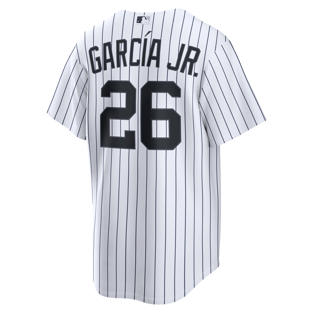 Men's New York Yankees Luis García Jr. White Home Replica MLB Baseball Jersey - view 5