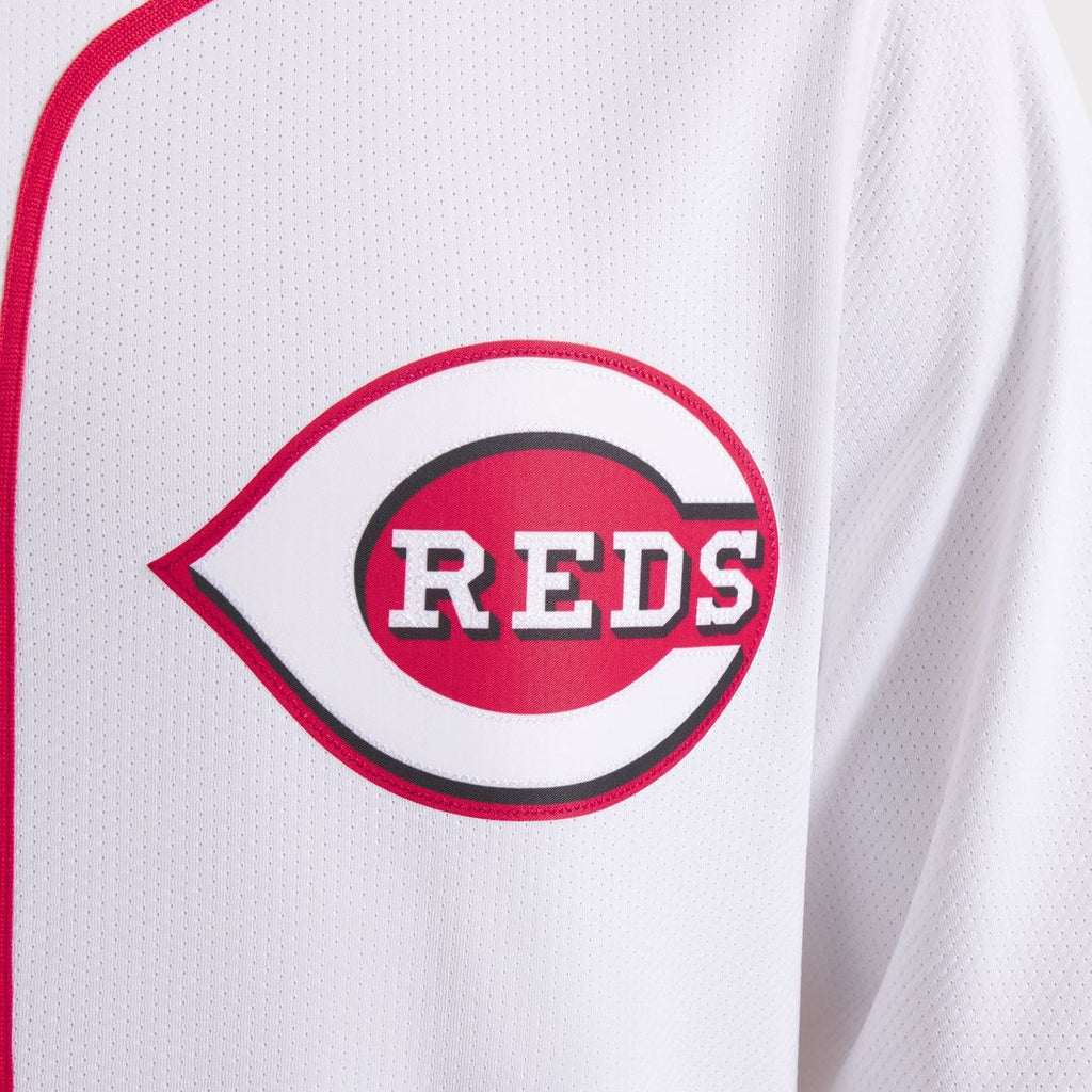 Men's Cincinnati Reds Elly De La Cruz White Home Limited MLB Baseball Jersey - view 24