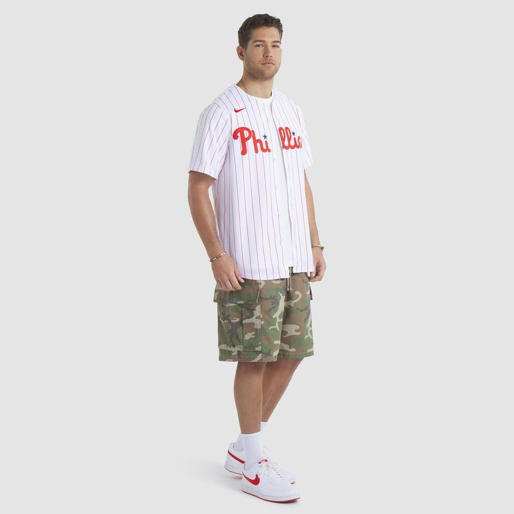 Men's Philadelphia Phillies Bryce Harper White Home Limited MLB Baseball Jersey - view 6