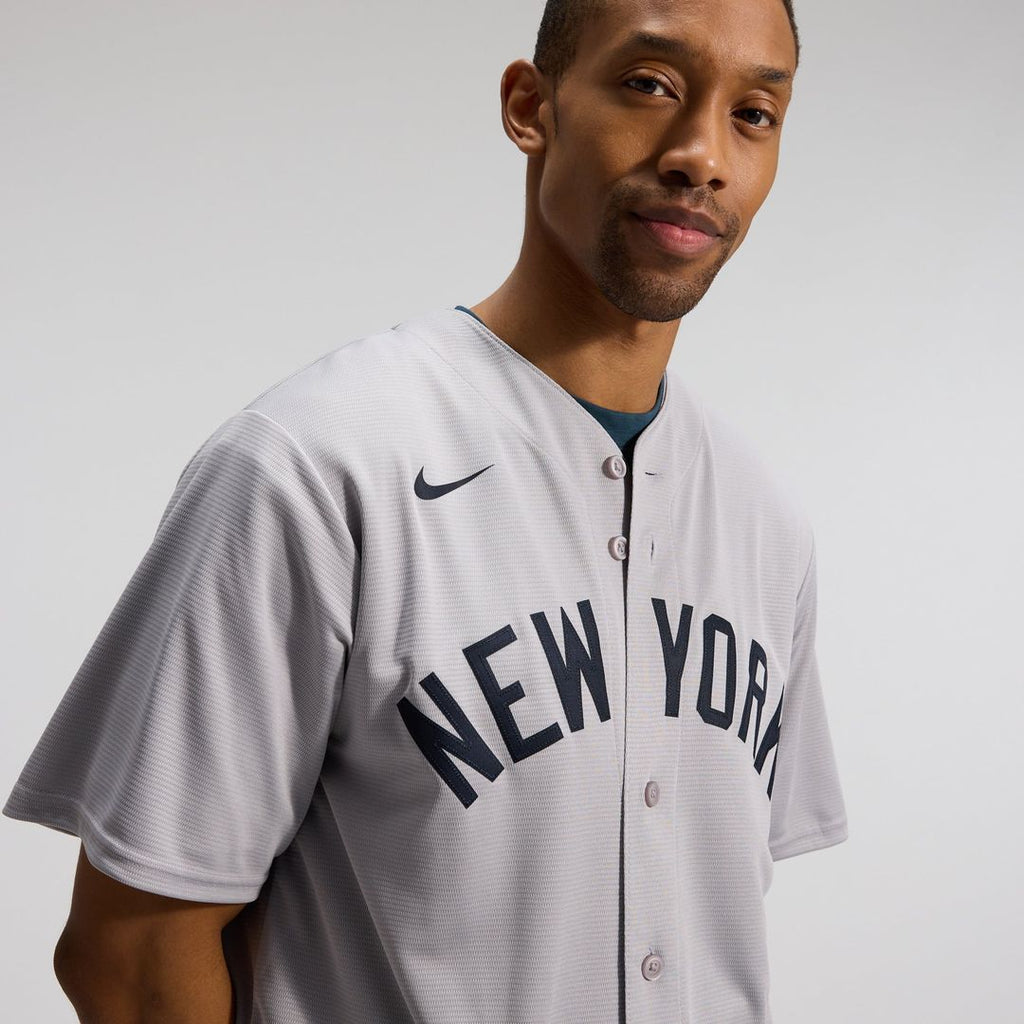 Men's New York Yankees Gerrit Cole Gray Road Replica MLB Baseball Jersey - view 10