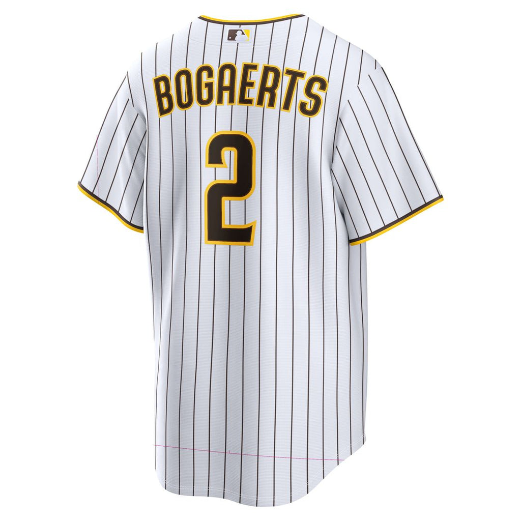 Men's San Diego Padres Xander Bogaerts White Home Replica MLB Baseball Jersey - view 3