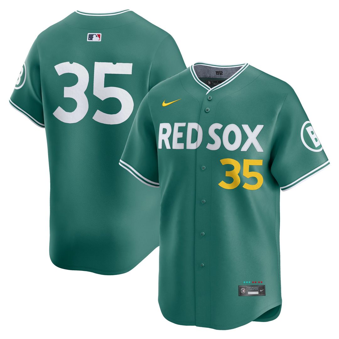Men's Boston Red Sox Garrett Crochet Green 2025 City Connect Limited MLB Baseball Jersey - view 1