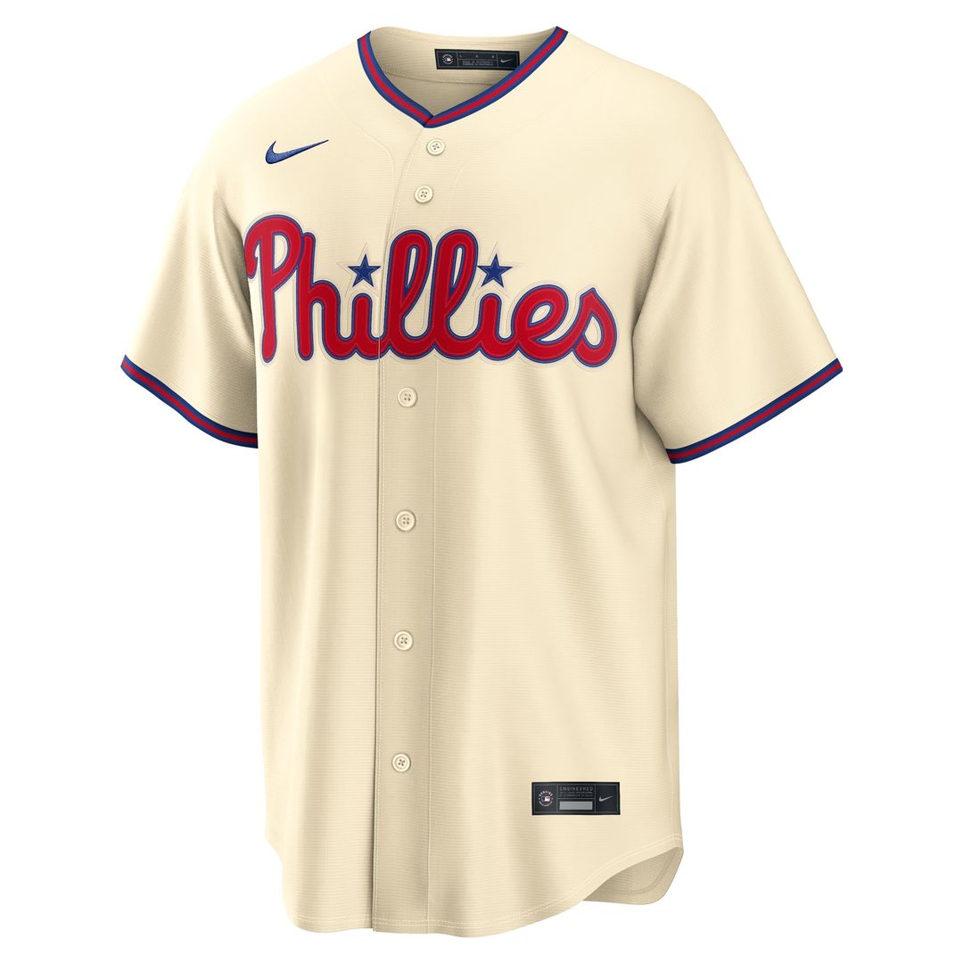 Men's Philadelphia Phillies Bryce Harper Gray Road Replica MLB Baseball Jersey - view 30