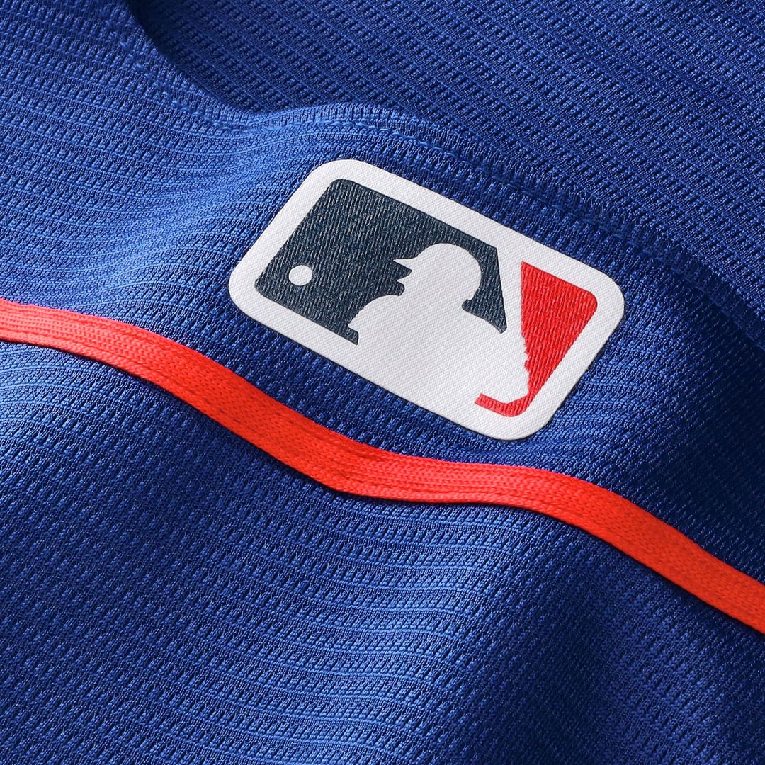 Men's France National Team MLB Blue Stadium Replica Jersey - view 8