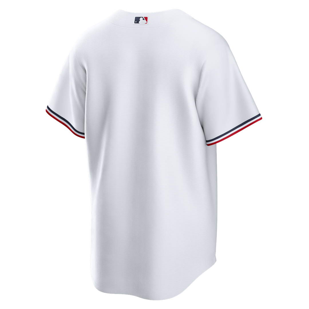 Men's Minnesota Twins White Home Big & Tall Replica MLB Baseball Jersey - view 3