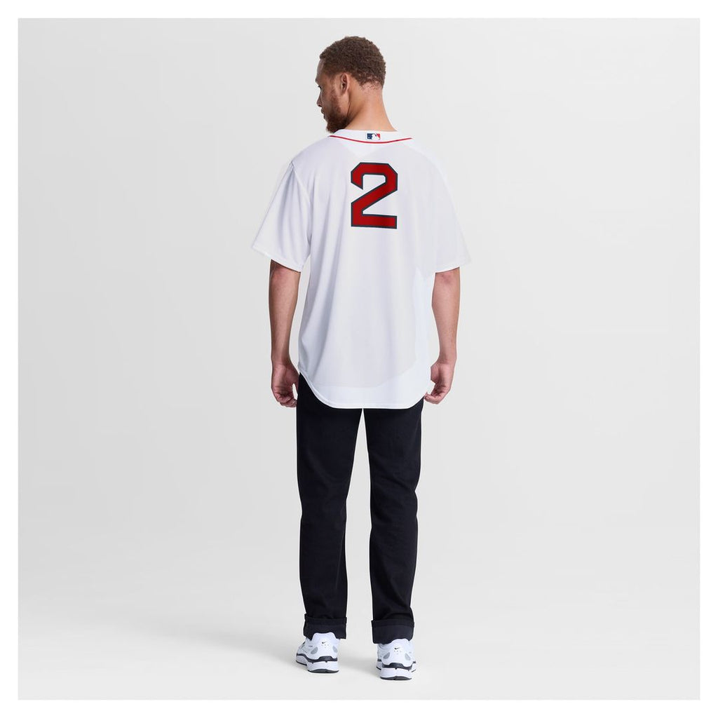 Men's Boston Red Sox Isiah Kiner-Falefa White Home Replica MLB Baseball Jersey - view 5