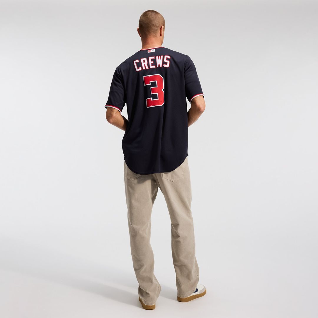 Men's Washington Nationals Dylan Crews Navy Alternate Replica MLB Baseball Jersey - view 6