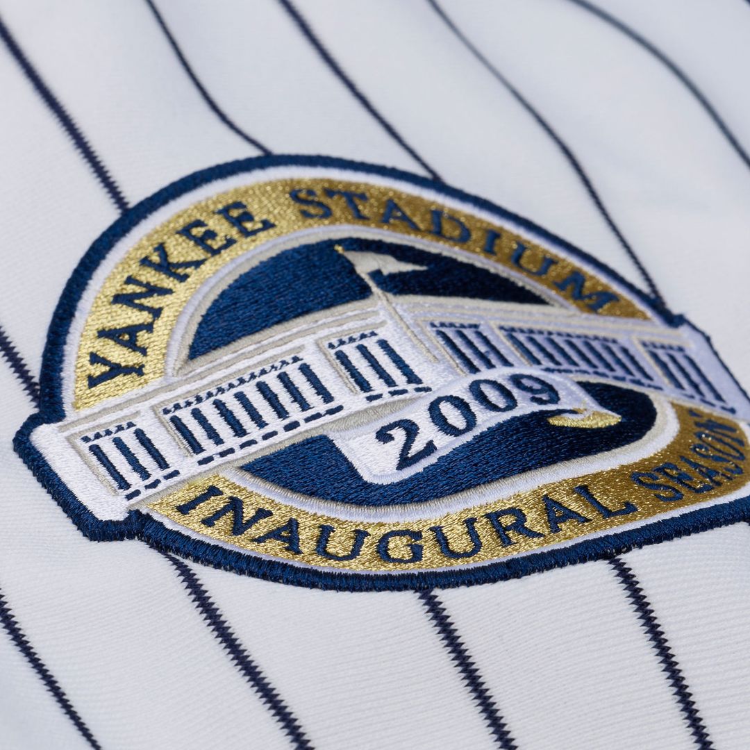 Men's New York Yankees CC Sabathia White 2009 Cooperstown Collection MLB Baseball Jersey - view 5