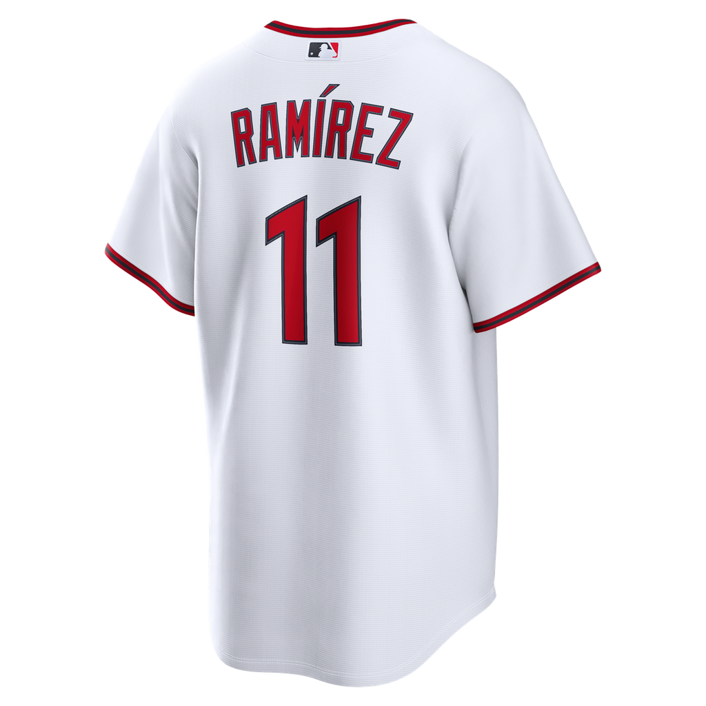 Men's Cleveland Guardians José Ramírez White Home Replica MLB Baseball Jersey - view 3