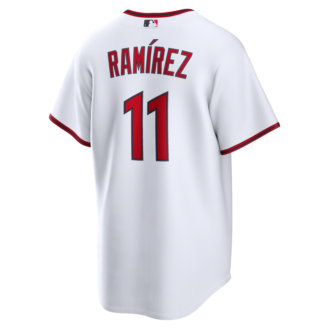 Men's Cleveland Guardians José Ramírez White Home Replica MLB Baseball Jersey - view 3