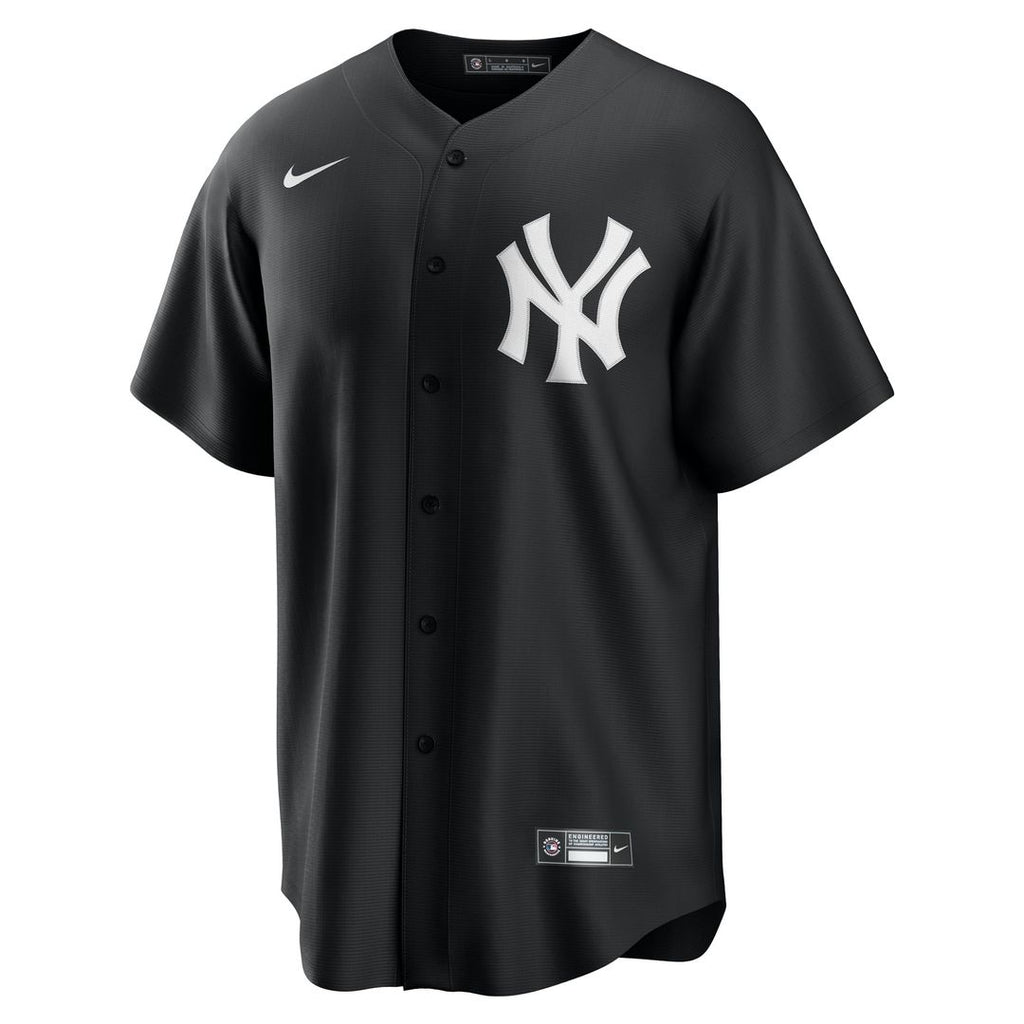Men's New York Yankees Anthony Volpe Black Fashion Replica MLB Baseball Jersey - view 2