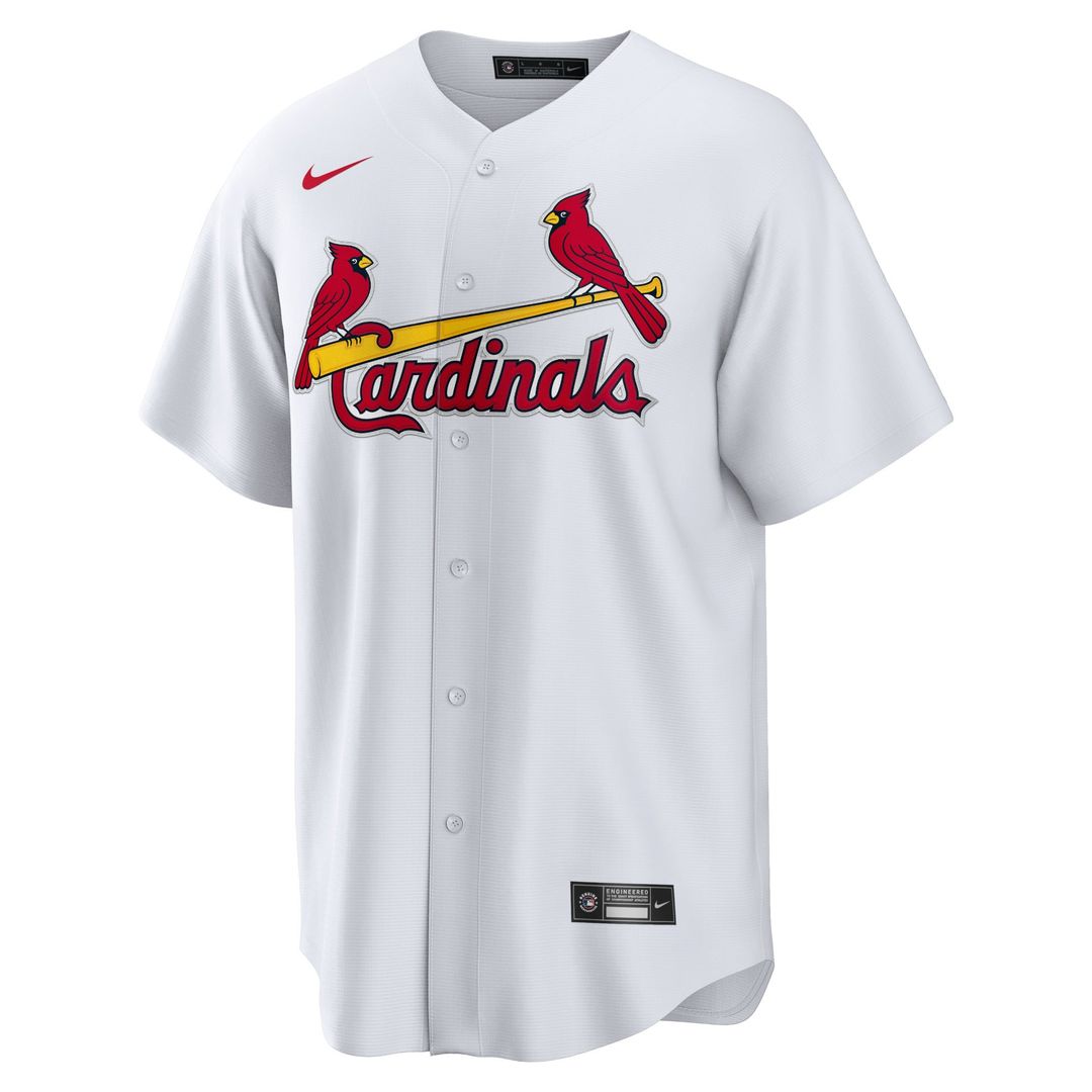 Men's St. Louis Cardinals Lars Nootbaar White Home Replica MLB Baseball Jersey - view 2