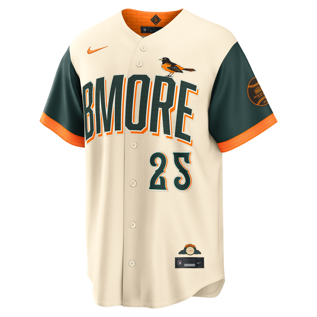Men's Baltimore Orioles Pete Alonso Cream 2026 City Connect Stadium MLB Baseball Jersey - view 2