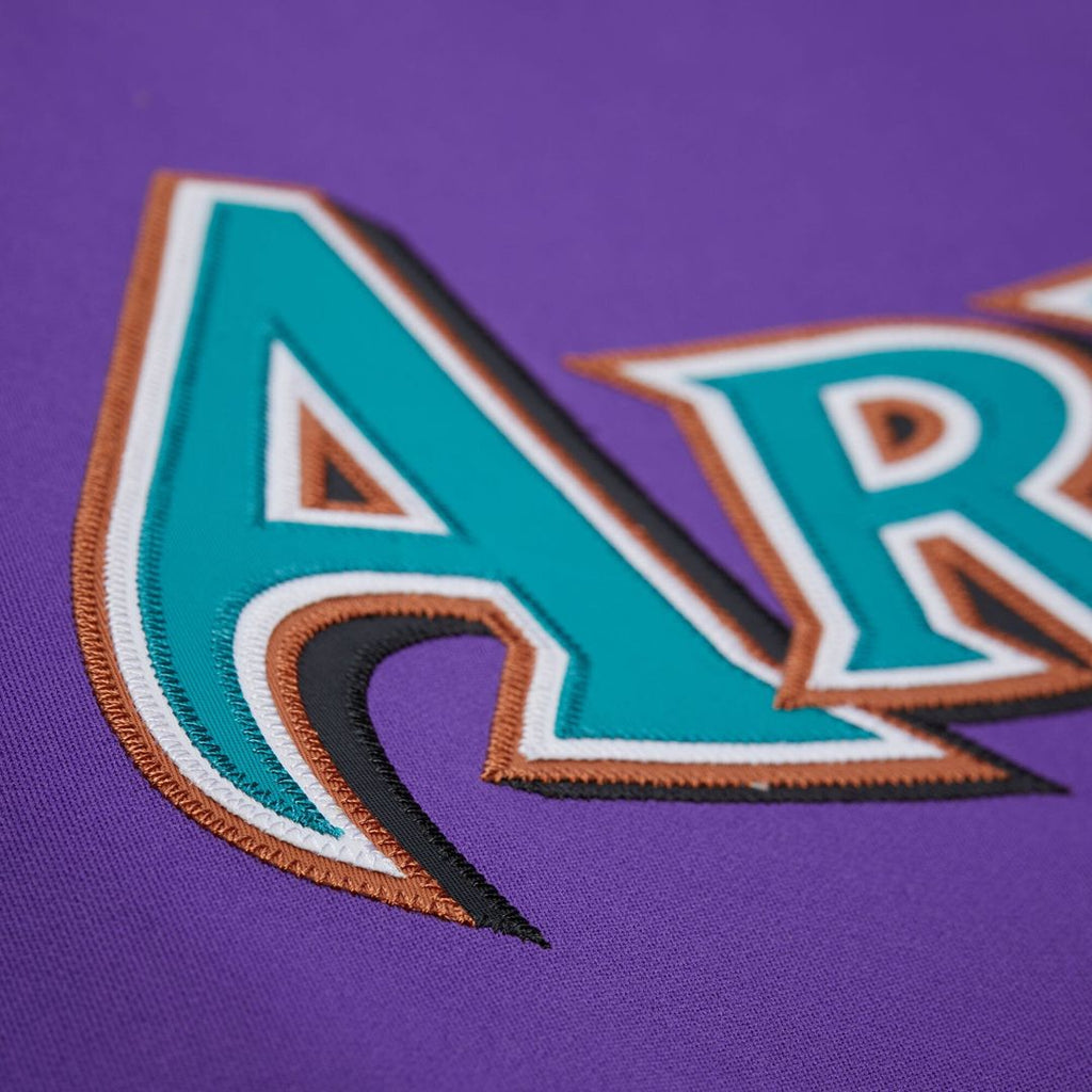Men's Arizona Diamondbacks Randy Johnson Purple 2000 Throwback MLB Baseball Jersey - view 14