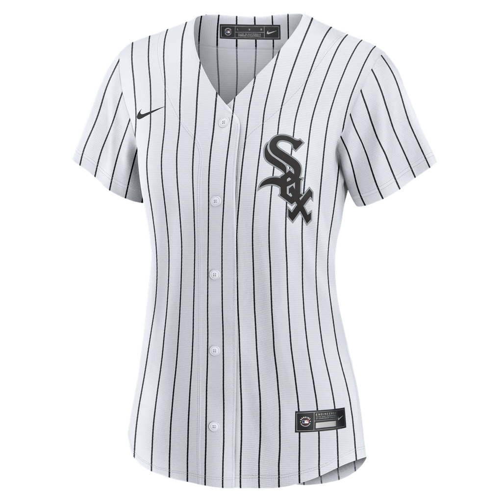 Women's Chicago White Sox Seranthony Domínguez White Home Replica MLB Baseball Jersey - view 2