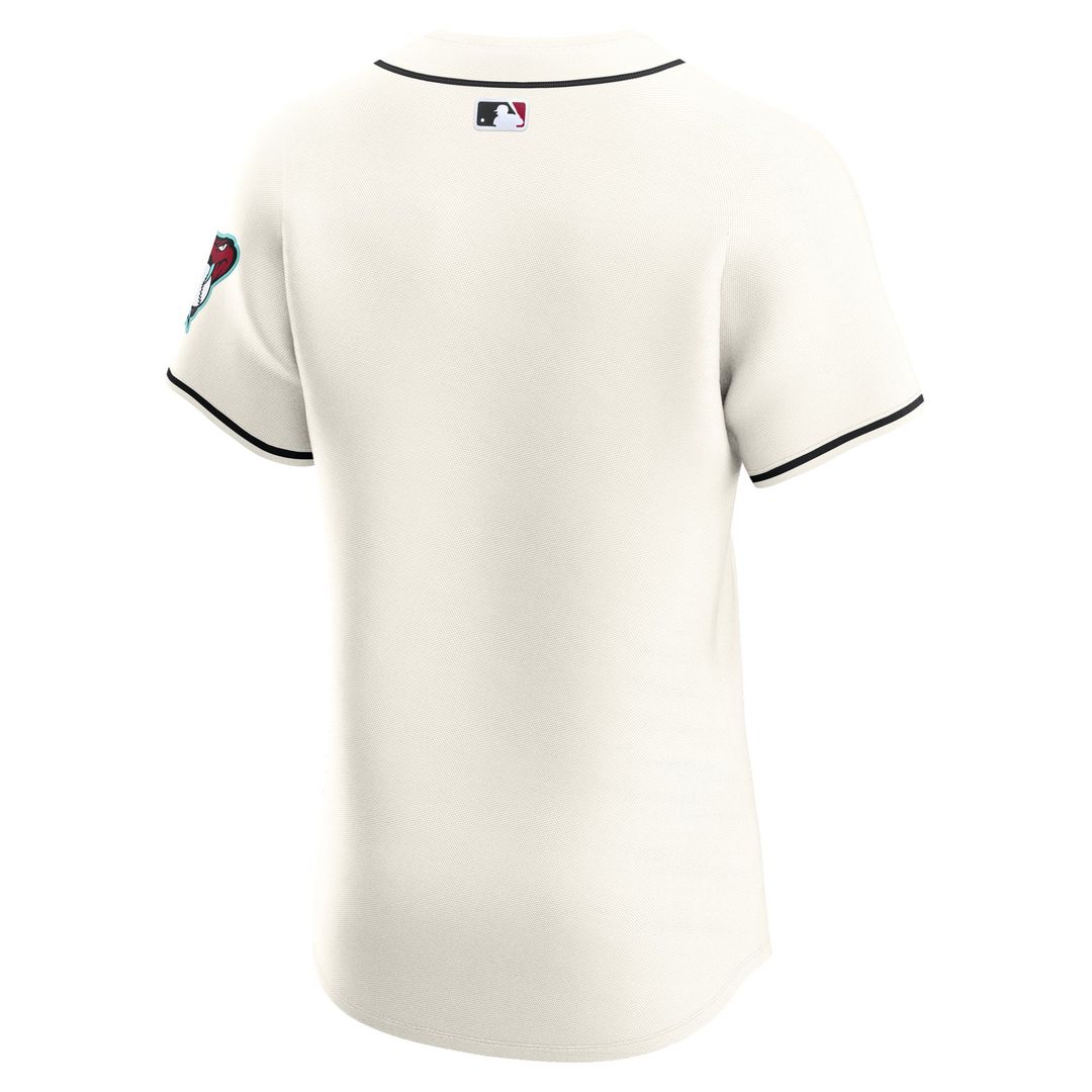 Men's Arizona Diamondbacks Cream Elite MLB Baseball Jersey - view 3