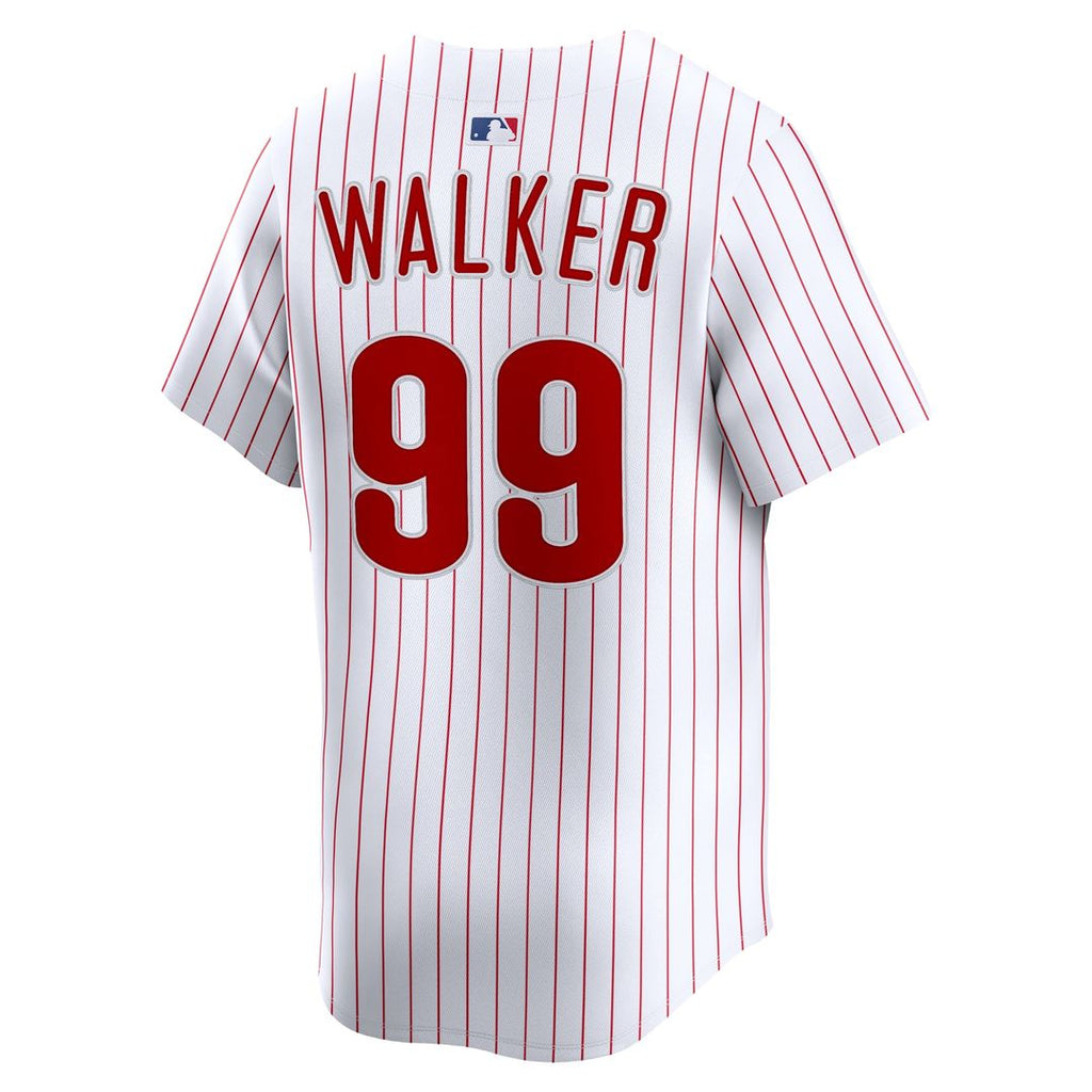 Men's Philadelphia Phillies Taijuan Walker White Home Limited MLB Baseball Jersey - view 3