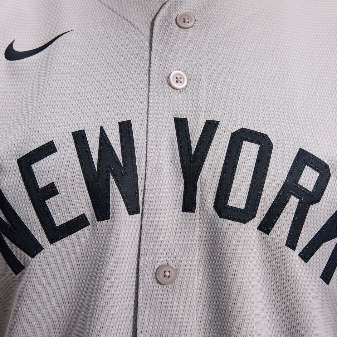 Men's New York Yankees Gerrit Cole Gray Road Replica MLB Baseball Jersey - view 11