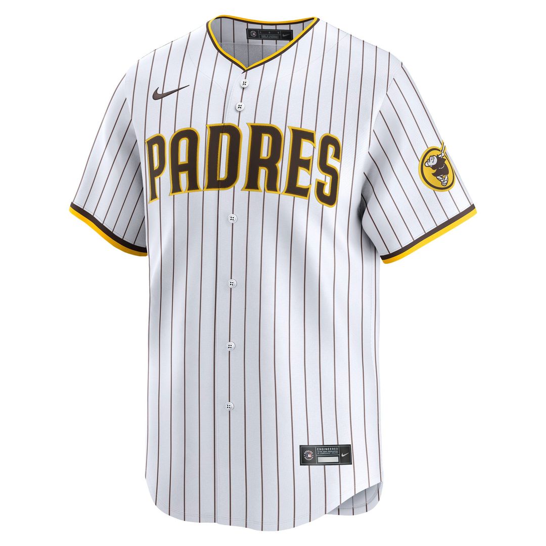 Men's San Diego Padres Jackson Merrill Brown Road Limited MLB Baseball Jersey - view 8
