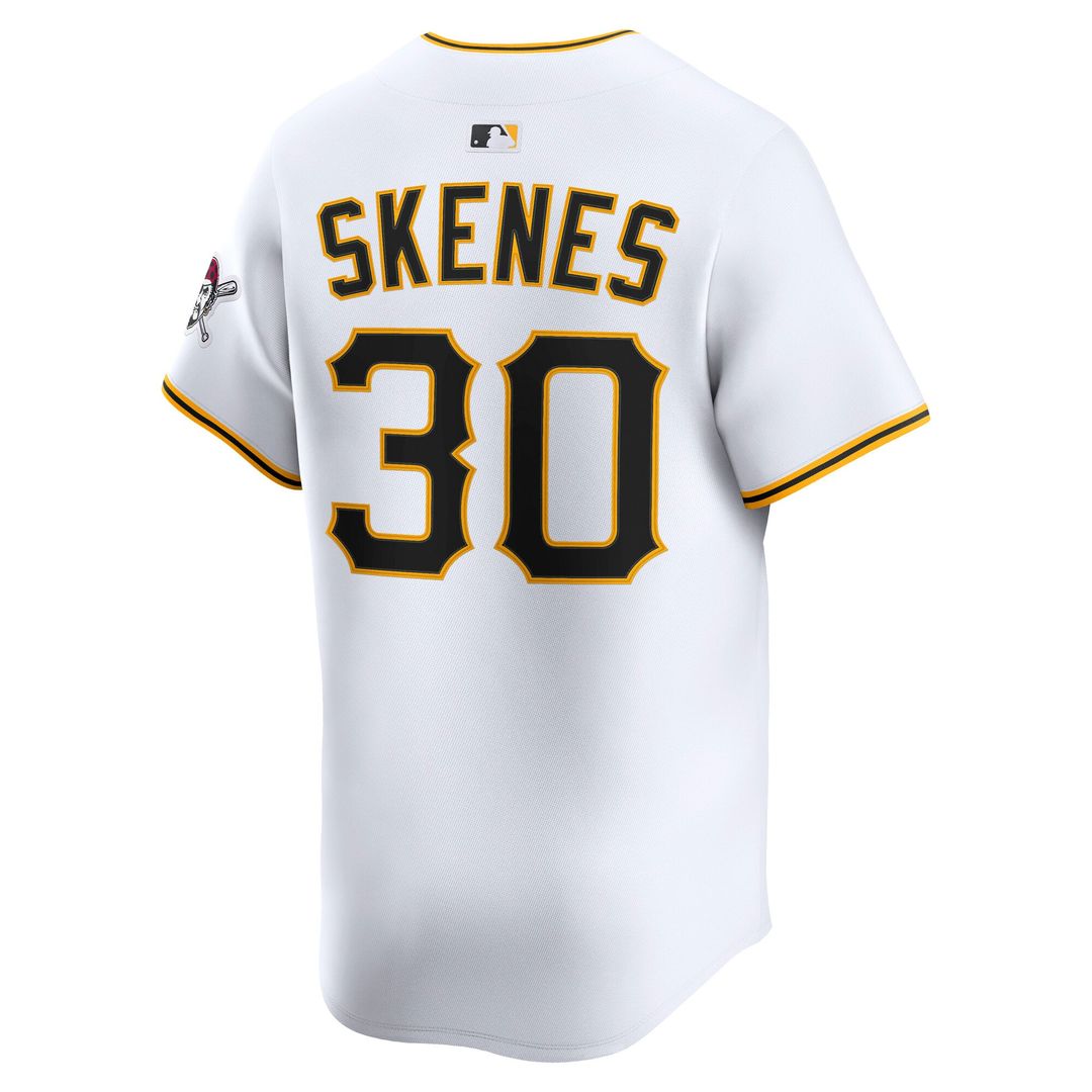 Men's Pittsburgh Pirates Paul Skenes Gray Road Limited MLB Baseball Jersey - view 9