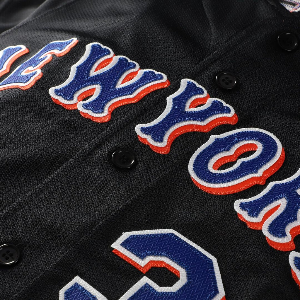 Men's New York Mets Mike Piazza Royal Big & Tall Cooperstown Mesh Batting Practice MLB Baseball Jersey - view 10
