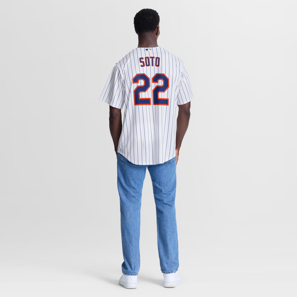 Men's New York Mets Juan Soto White Home Replica MLB Baseball Jersey - view 10