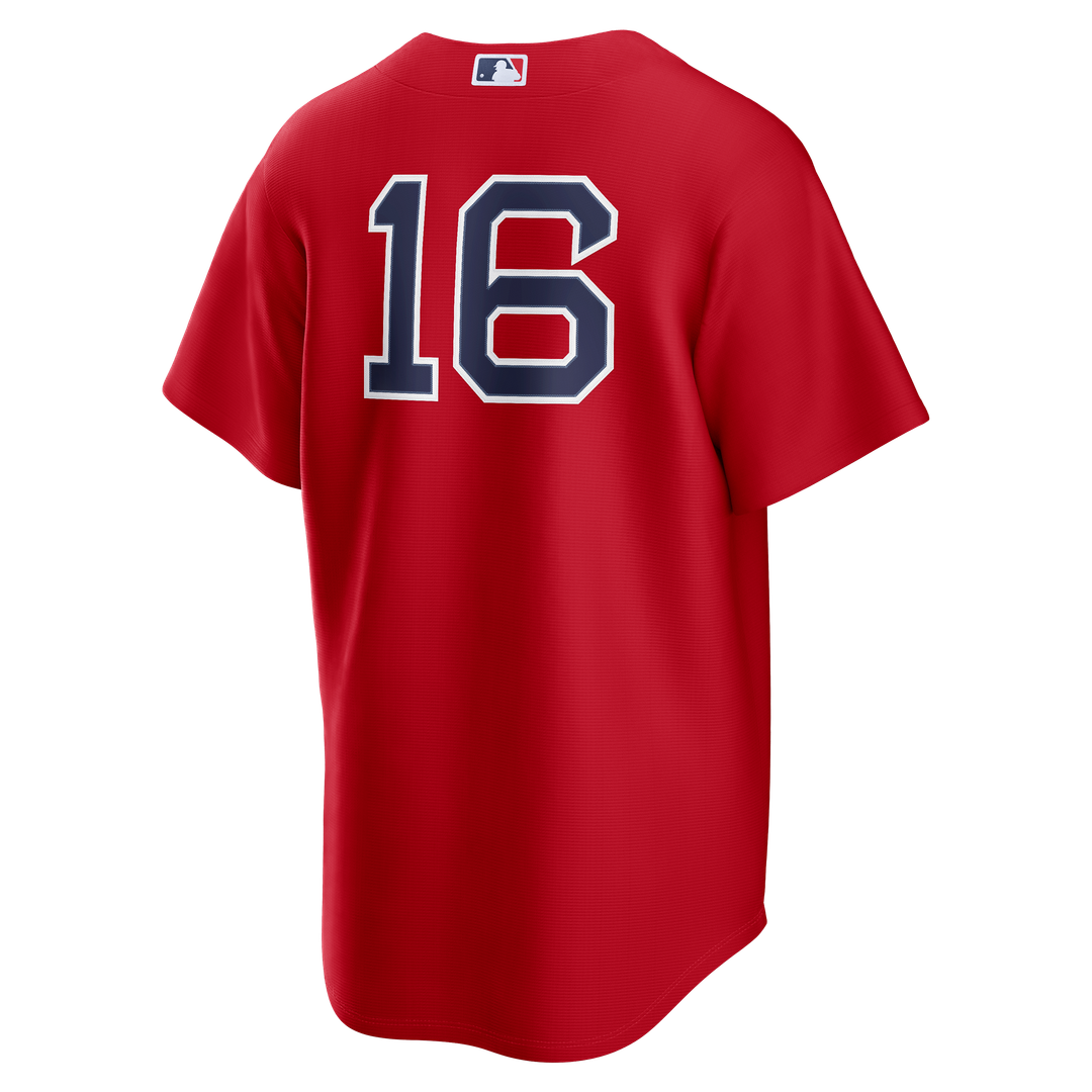 Men's Boston Red Sox Jarren Duran Red Alternate Replica MLB Baseball Jersey - view 3