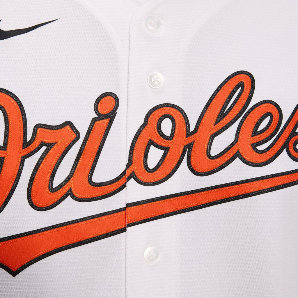 Men's Baltimore Orioles White Home Replica MLB Baseball Jersey - view 19