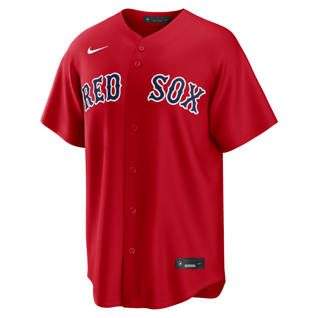 Men's Boston Red Sox Jarren Duran Red Alternate Replica MLB Baseball Jersey - view 2