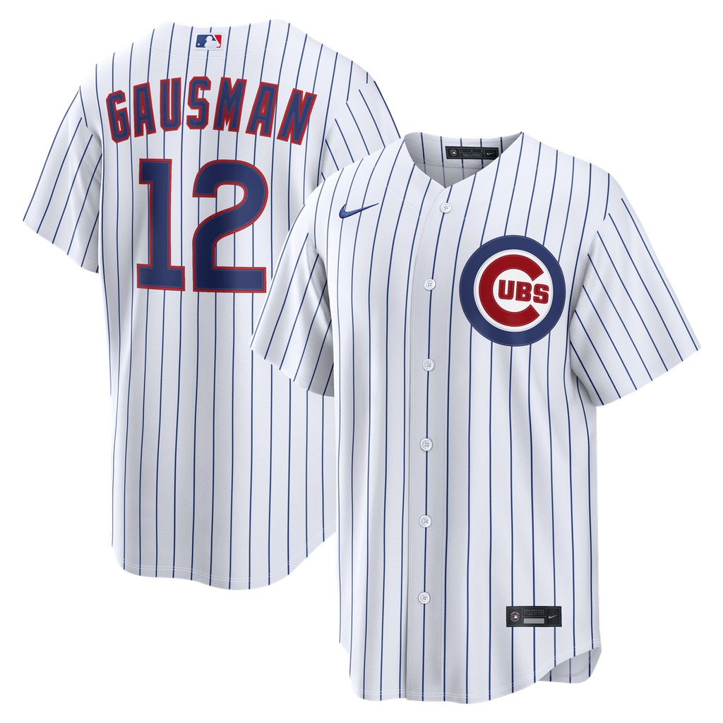 Men's Chicago Cubs Kevin Gausman White Home Replica MLB Baseball Jersey - view 1