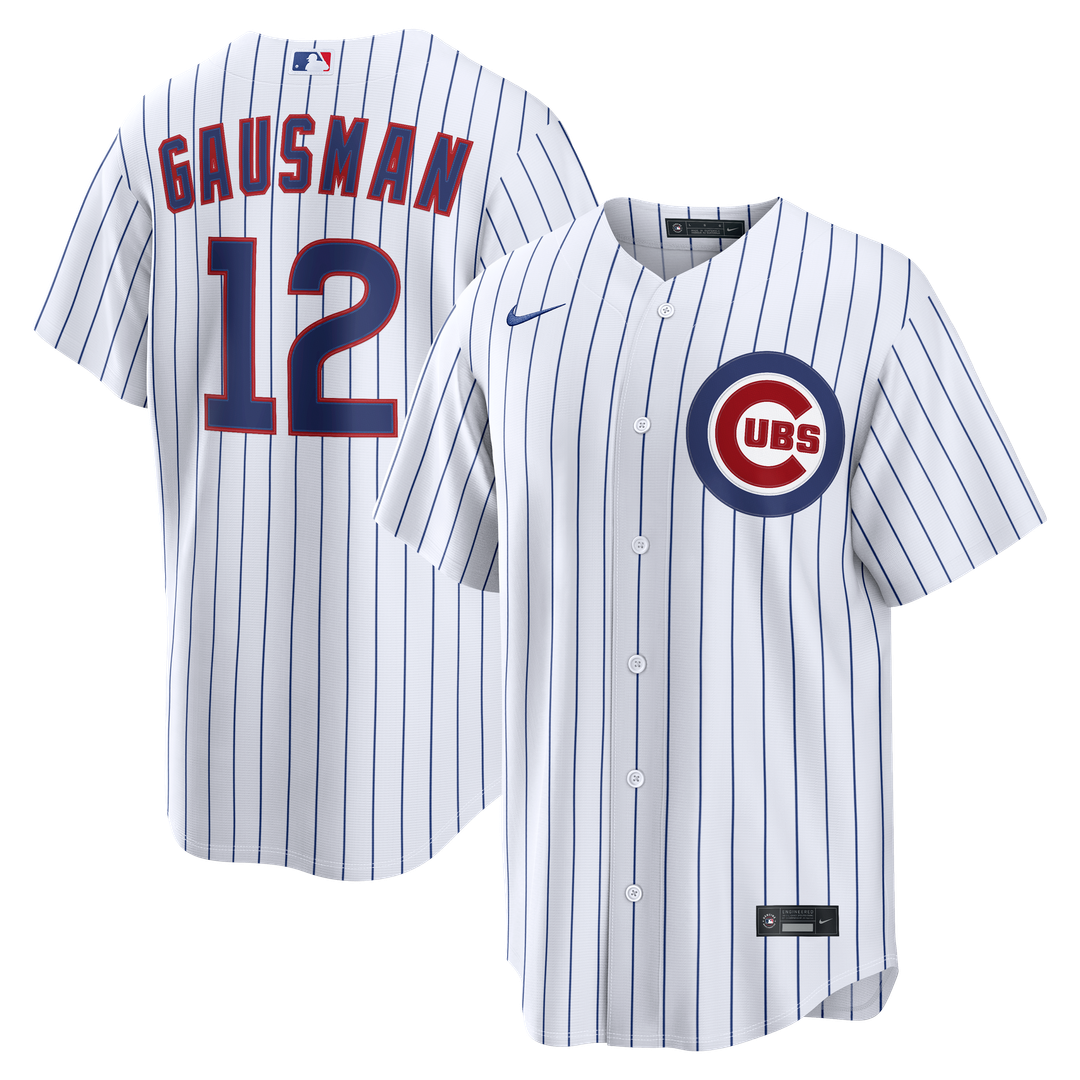 Men's Chicago Cubs Kevin Gausman White Home Replica MLB Baseball Jersey - view 1