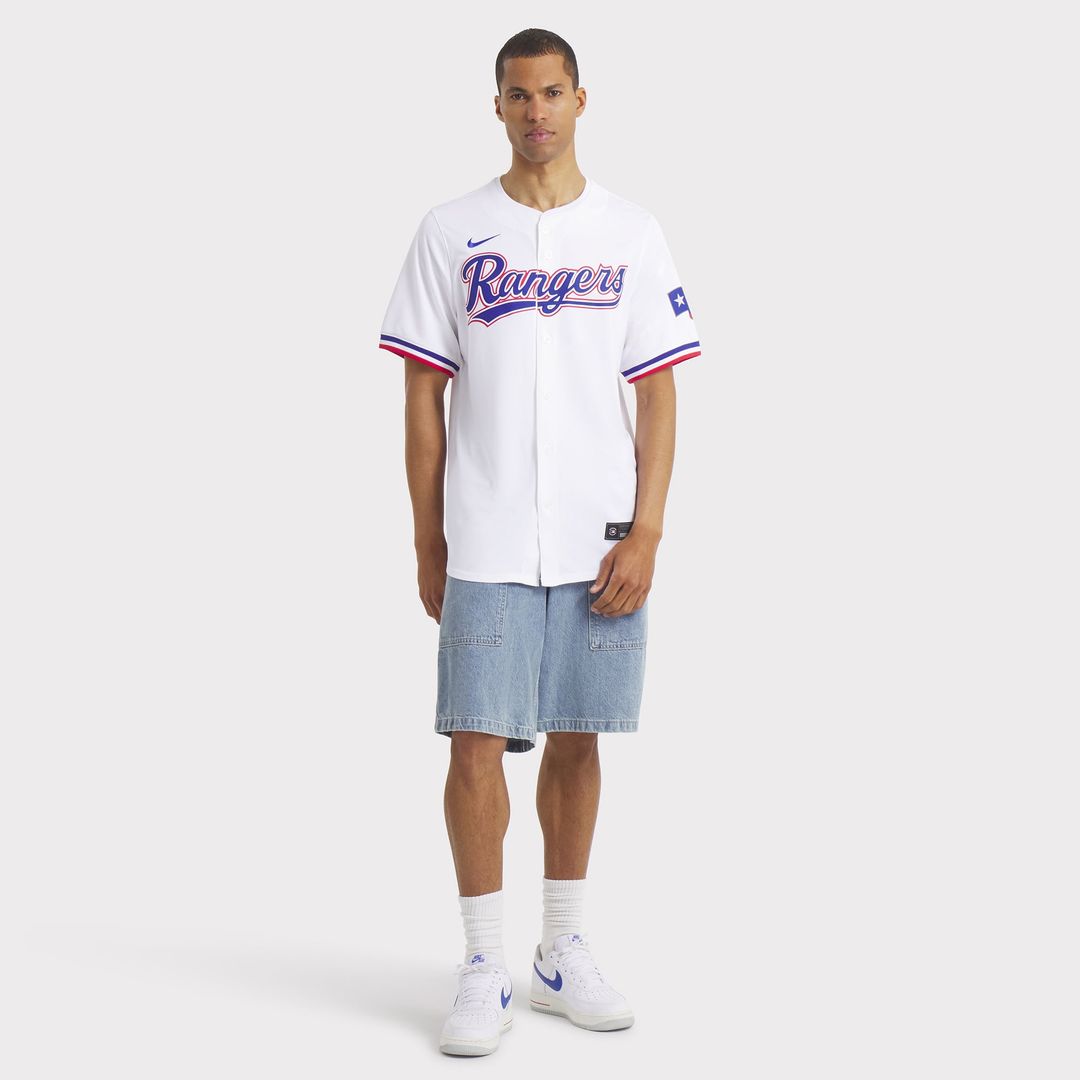 Men's Texas Rangers Corey Seager White Home Limited MLB Baseball Jersey - view 8